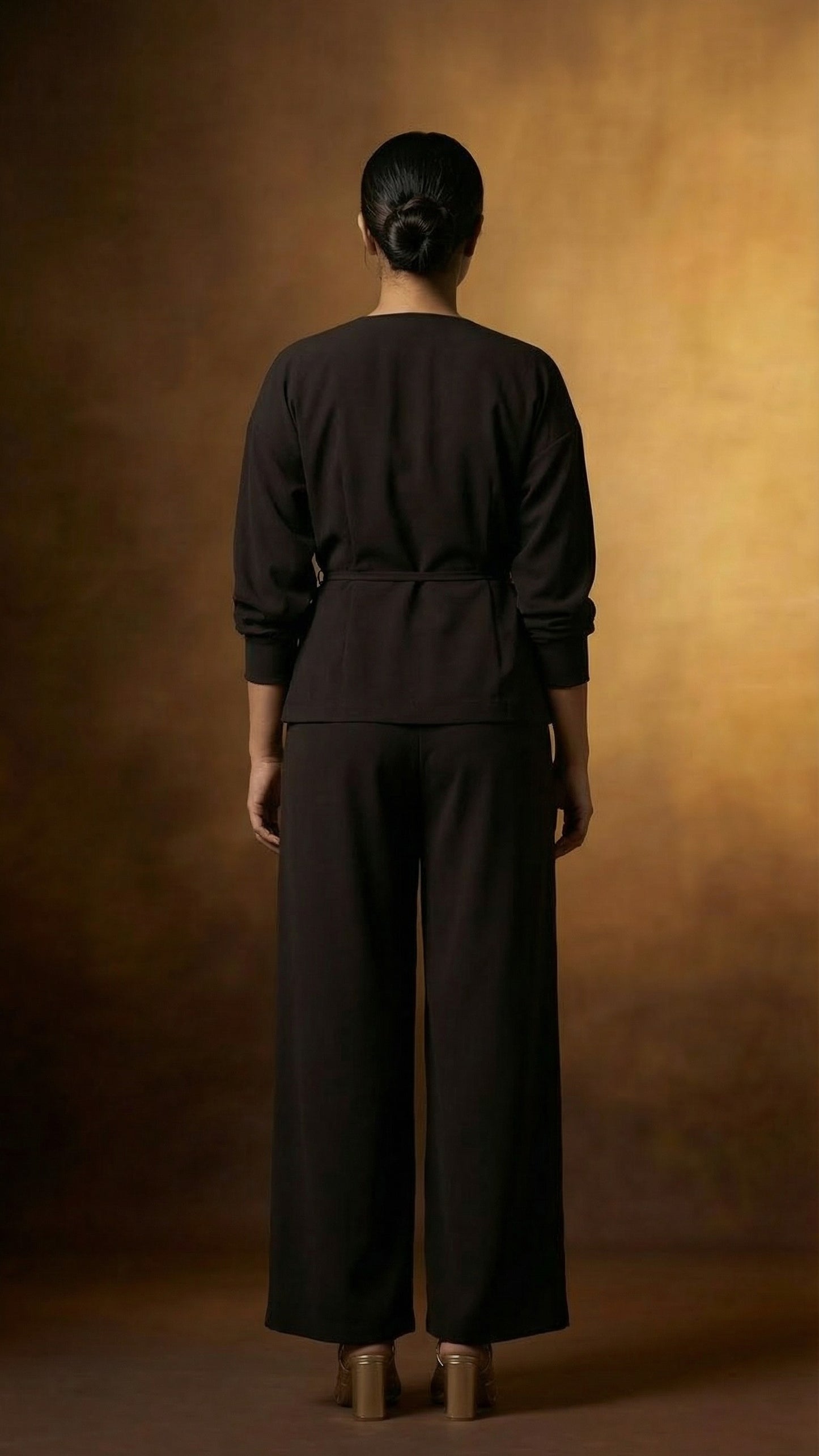 Noir Wrap Elegance Set