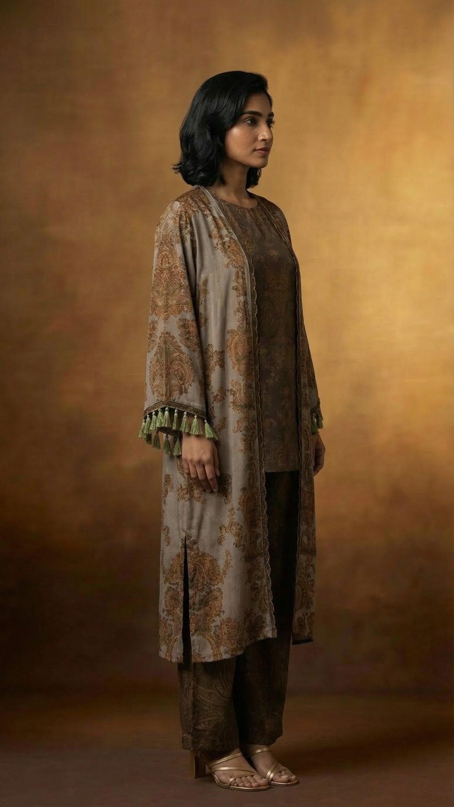 Earthy Elegance Tassel Set