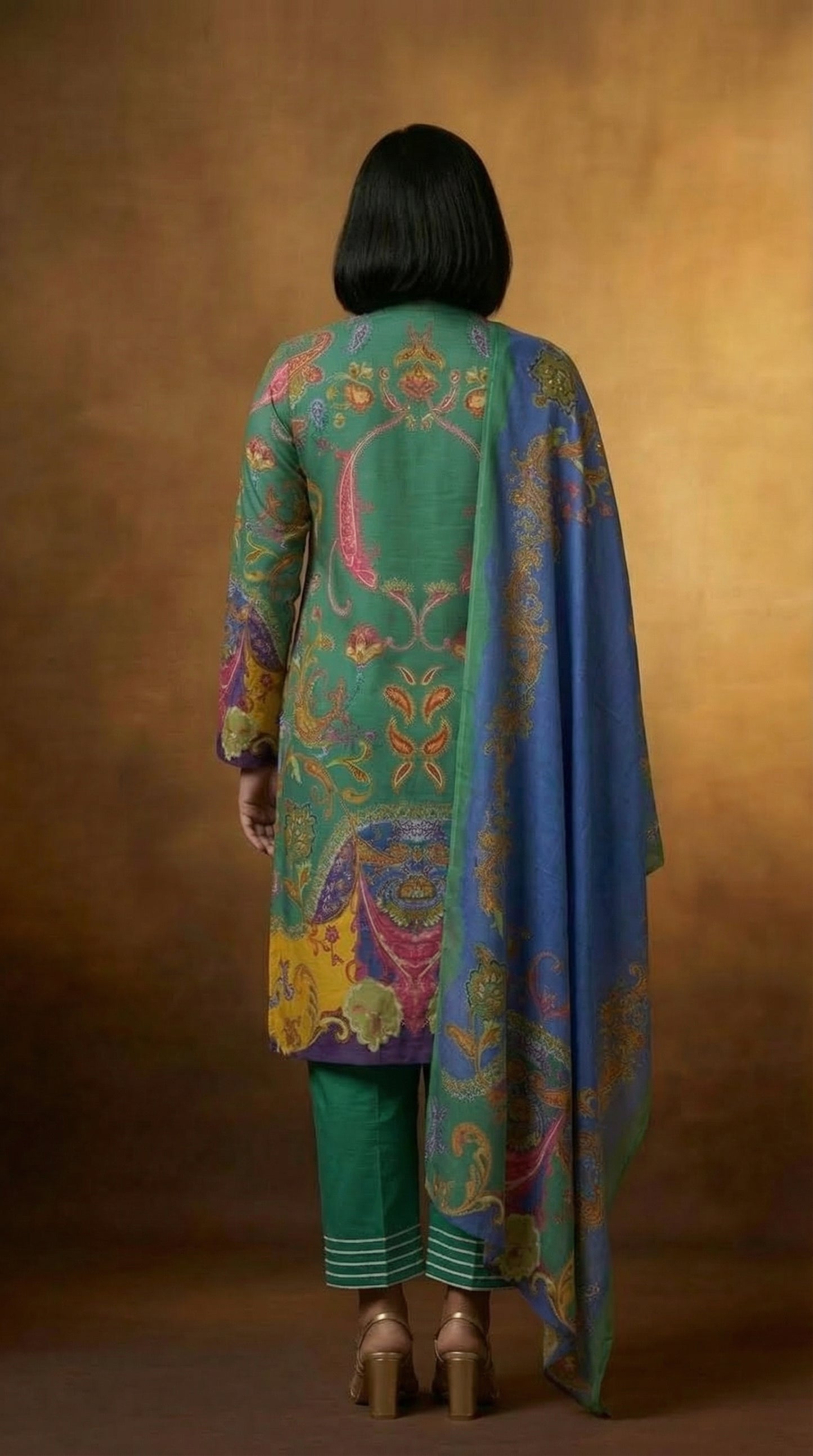 Emerald Artistry Three-Piece Set