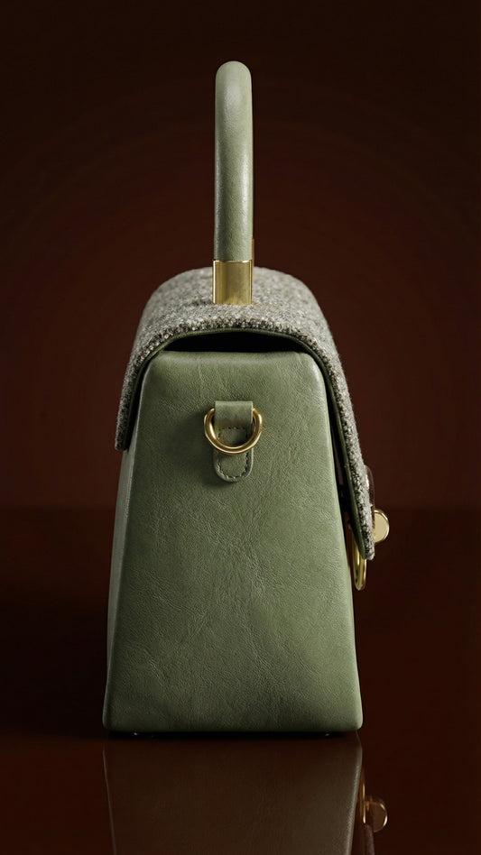 Verde Aurelia Top-Handle Bag