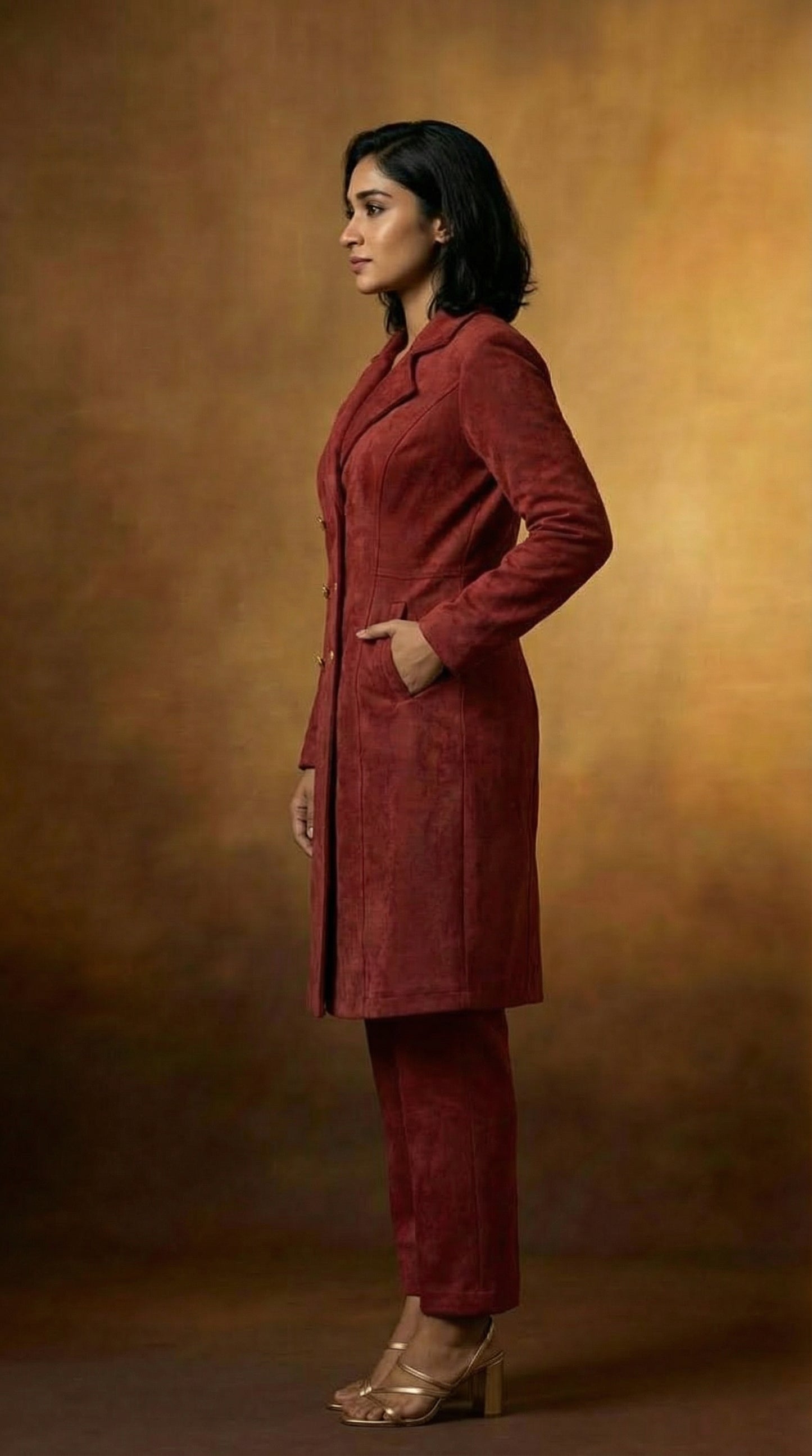 Garnet Authority Coat