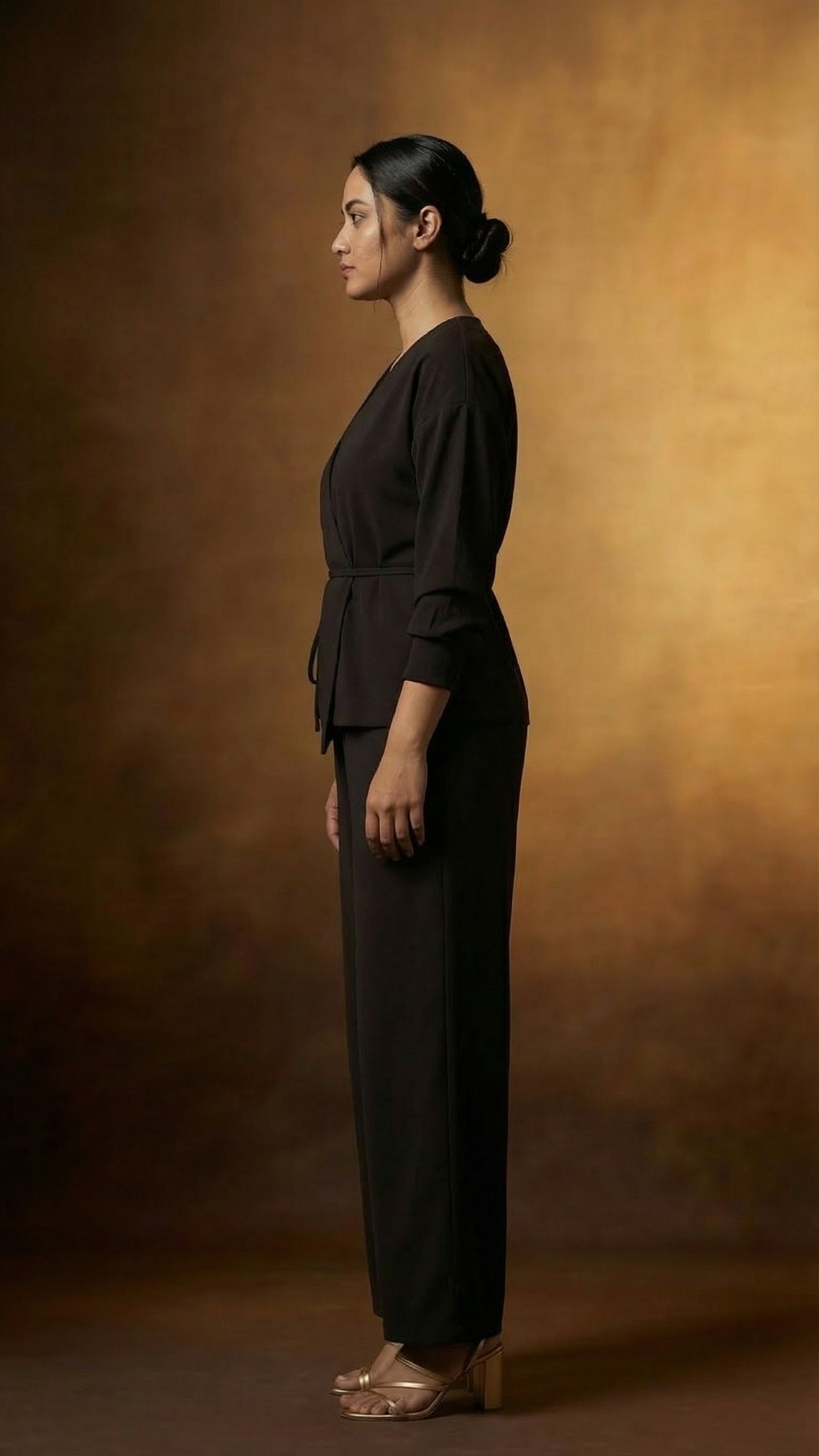 Noir Wrap Elegance Set