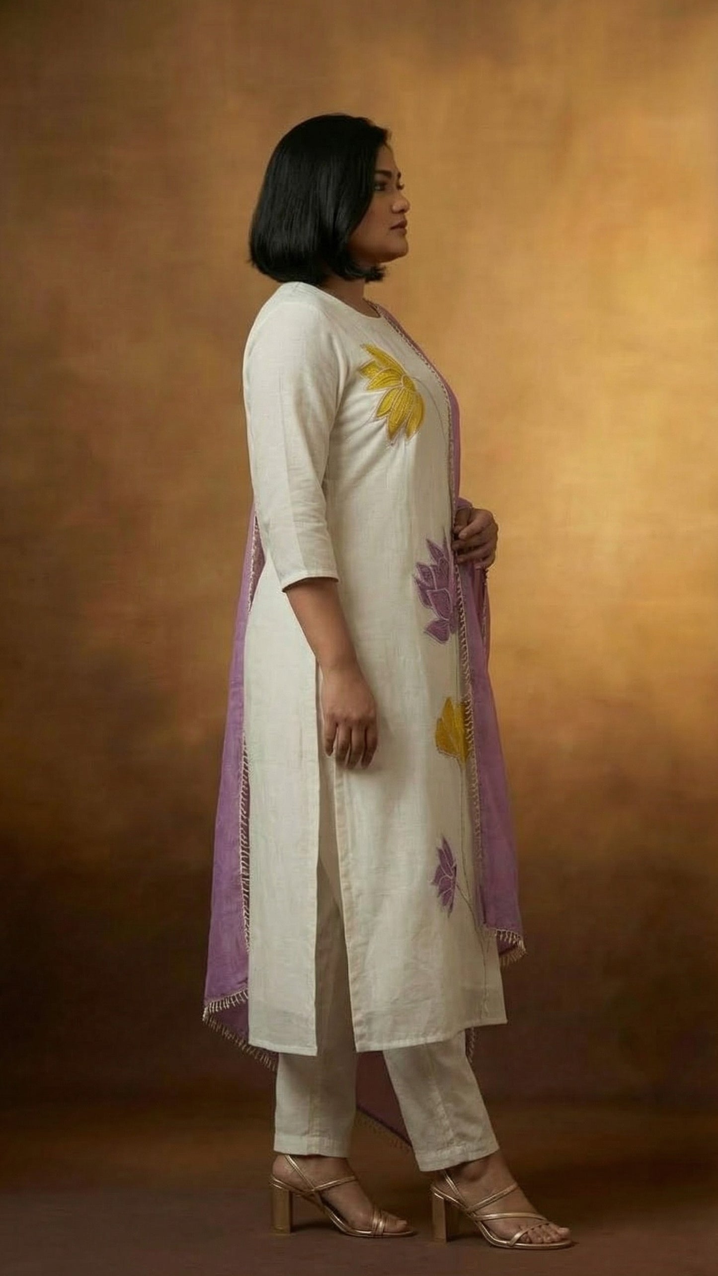 Lotus Bloom Three-Piece Set