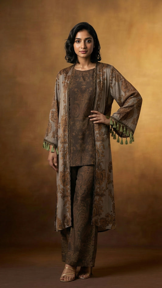 Earthy Elegance Tassel Set