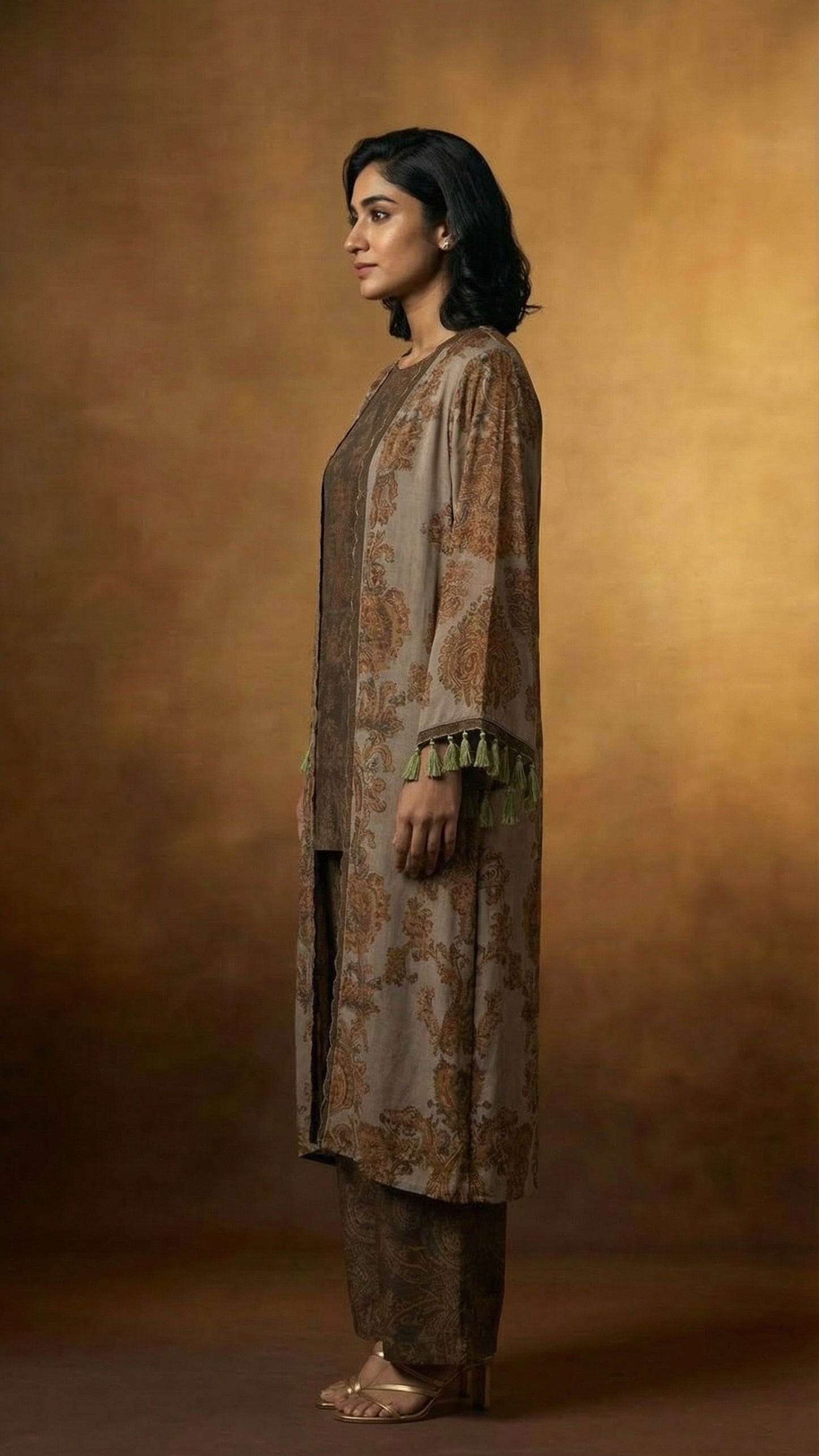 Earthy Elegance Tassel Set