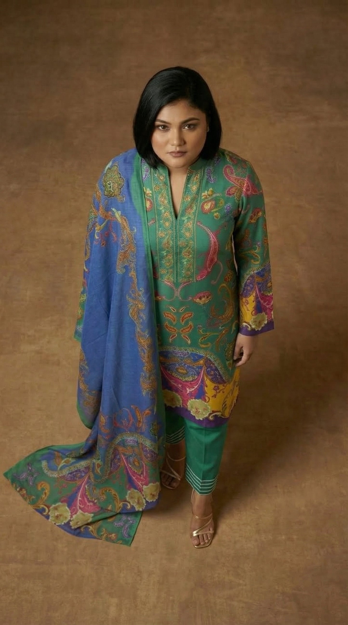 Emerald Artistry Three-Piece Set