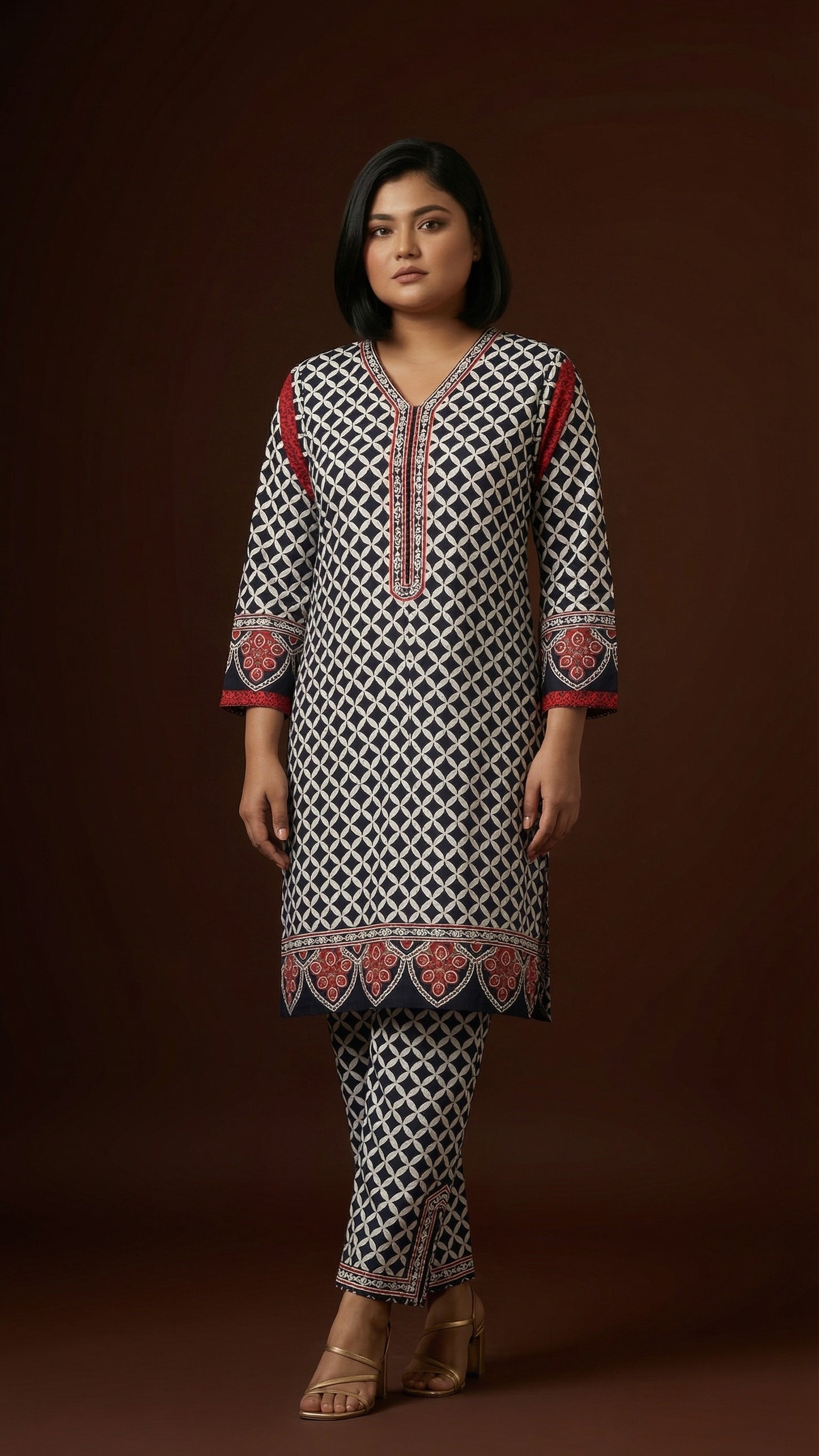 Premium Digital Printed Co-Ord Set (2 Piece)