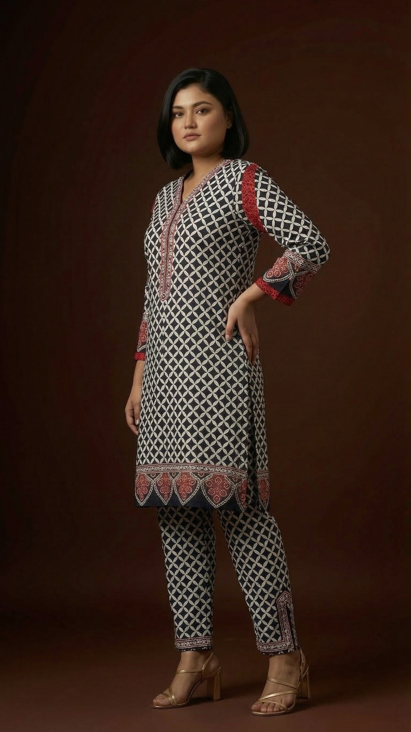 Premium Digital Printed Co-Ord Set (2 Piece)