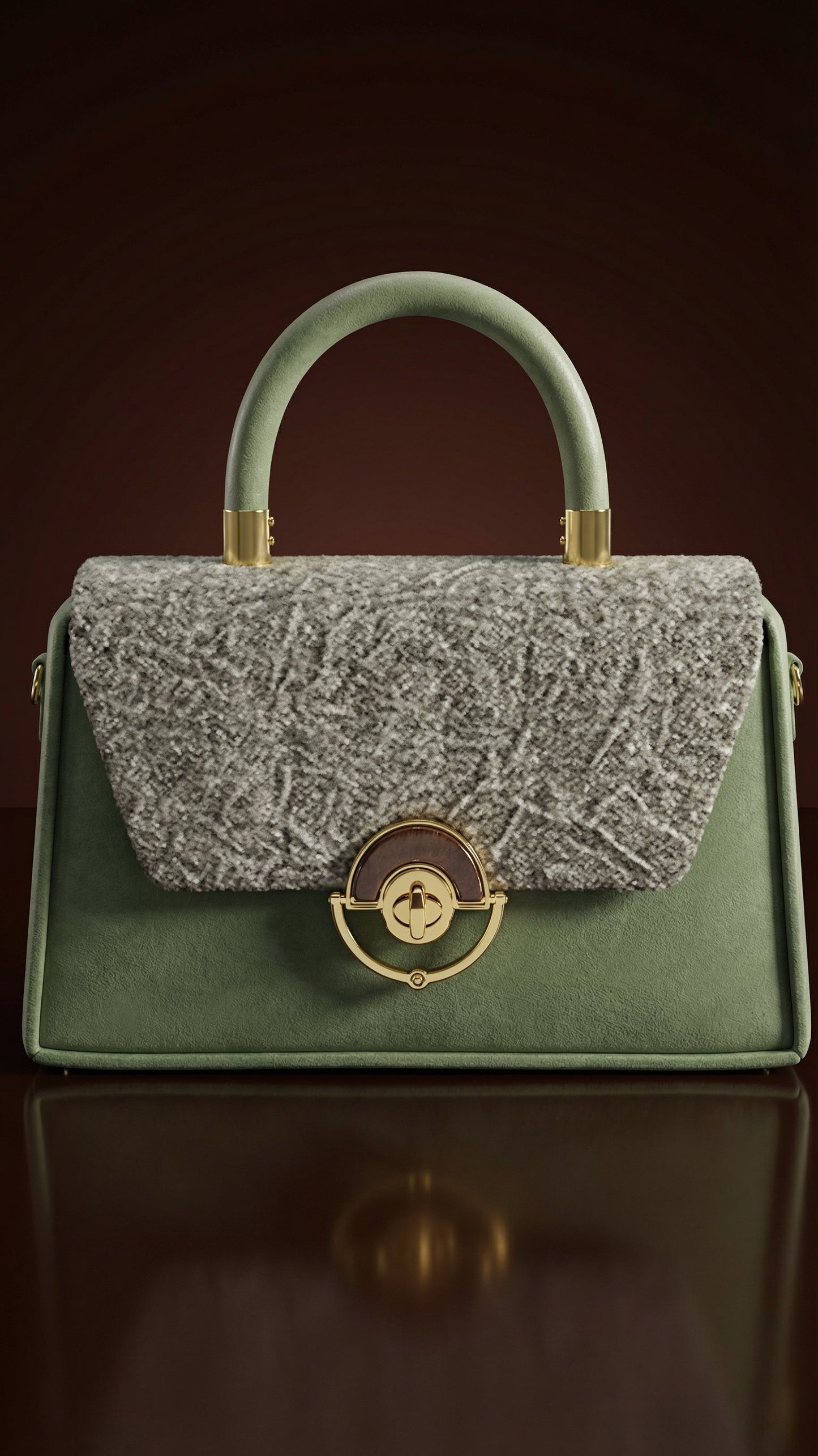 Verde Aurelia Top-Handle Bag