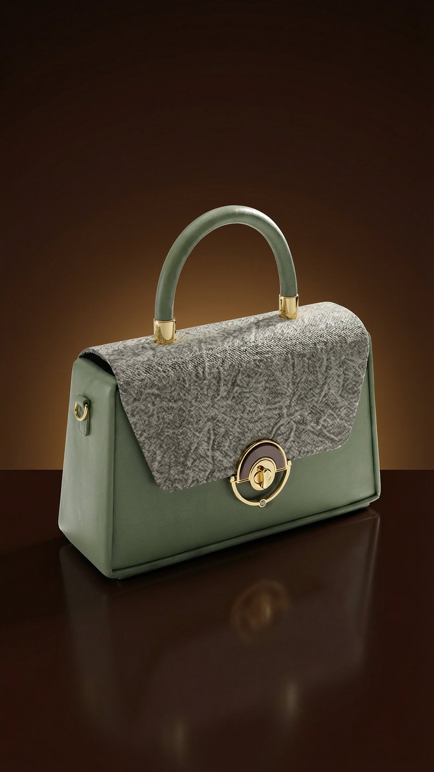 Verde Aurelia Top-Handle Bag