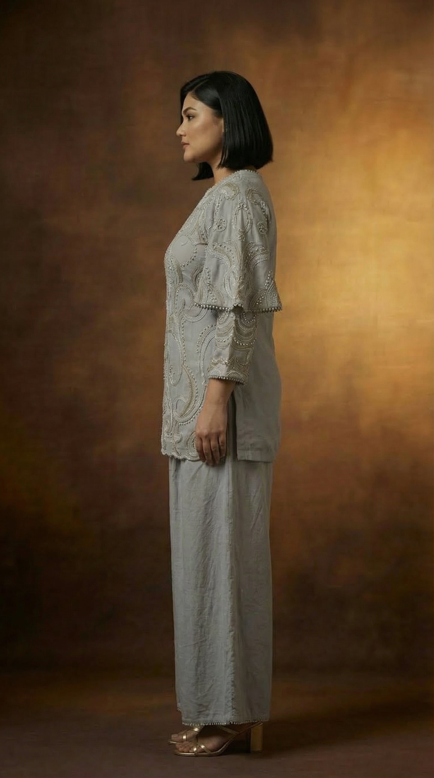 Slate Aura Kurti Set